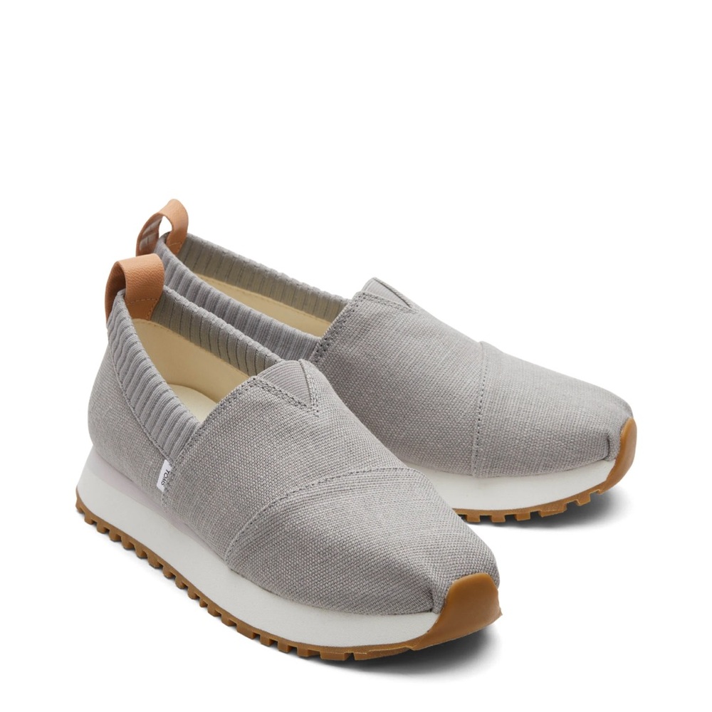 Toms Gray Slip-On Sneakers